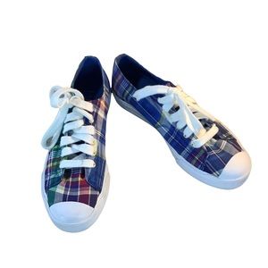 Lauren Ralph Lauren | Multi Colored Plaid Bandelle Casual Sneakers Size 8B